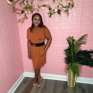 Casual T-Shirt Dress (Godl)